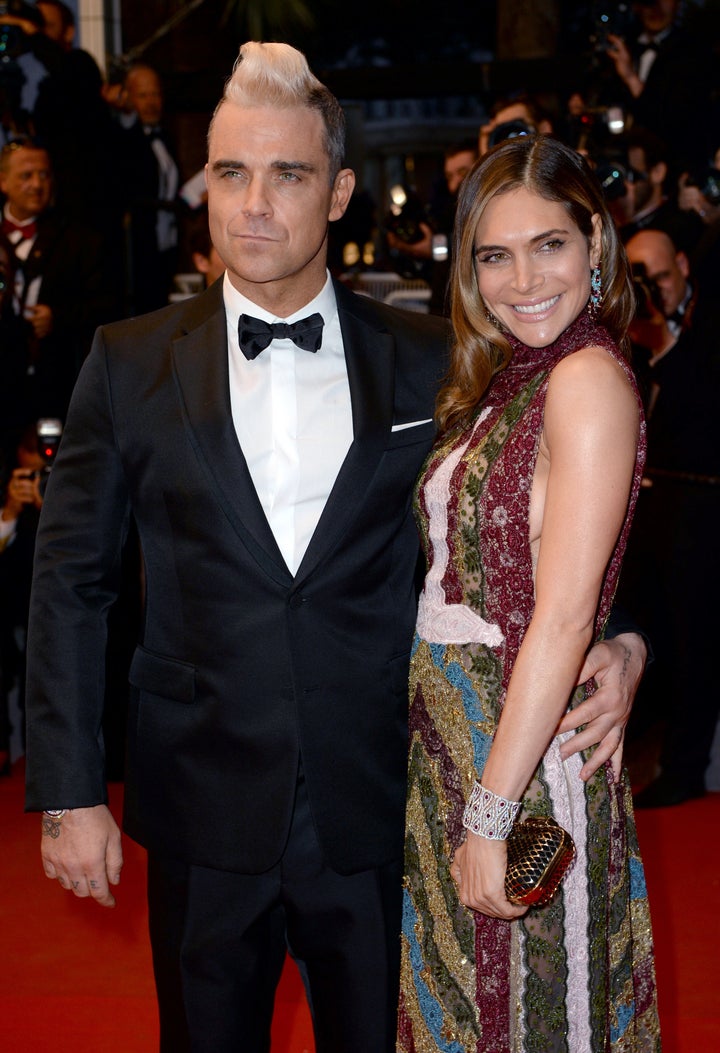 Ayda Field also discussed her husband Robbie's struggles with addiction and depression