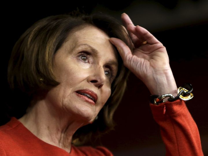House Minority Leader Nancy Pelosi (D-Calif.) is grappling with a lobbying campaign aimed at keeping drug prices high.