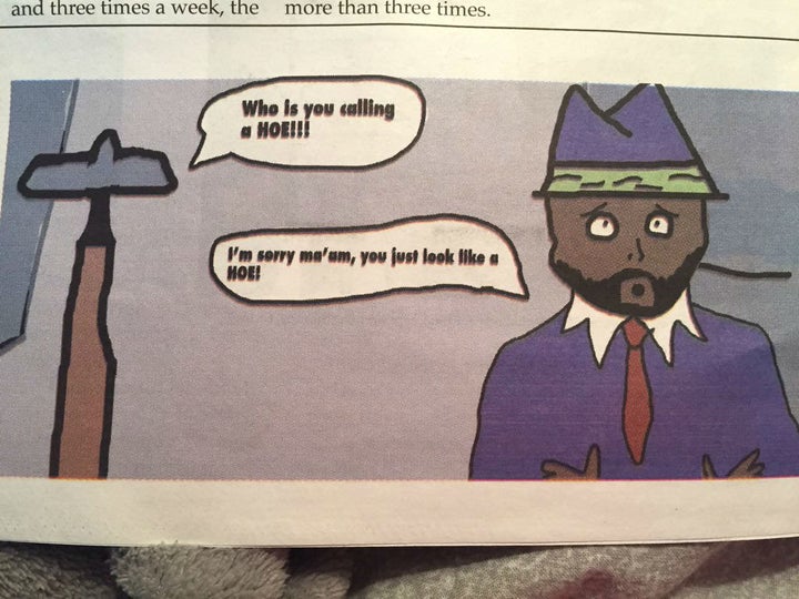 Student Tiffany Griffin said these cartoons were "the catalyst for a lot of bigger issues at Wesley."