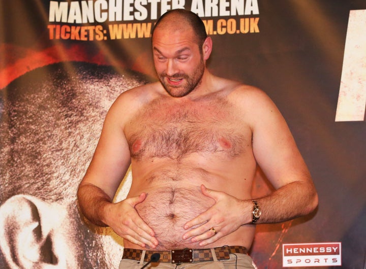 Tyson Fury to Wladimir Klitschko: "You let a fat man beat ya."