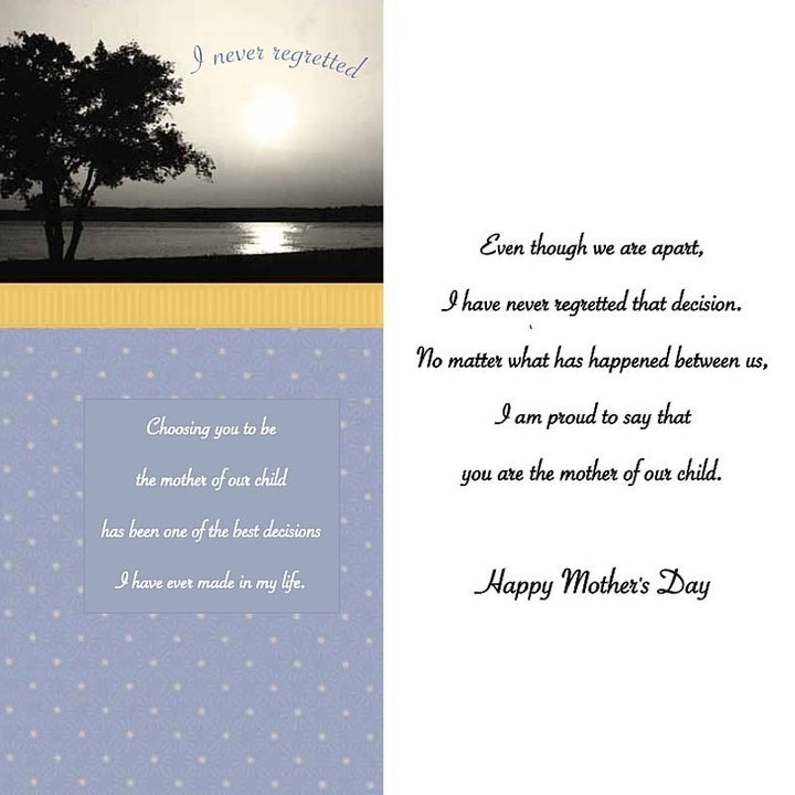 A Mother's Day card from the collection.