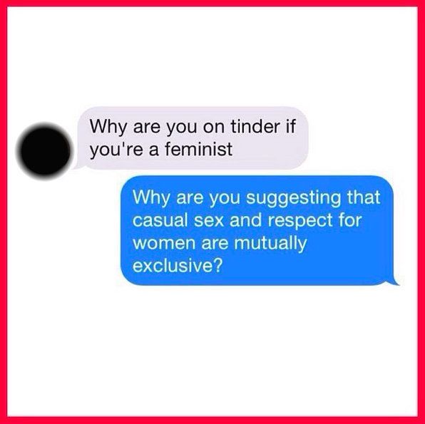 Laura Nowak told The Huffington Post she wanted to “learn what it meant to navigate tinder as a feminist.”