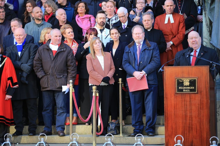 <strong>Joe Anderson (right), the Mayor of Liverpool, shamed The Sun and South Yorkshire Police.</strong>