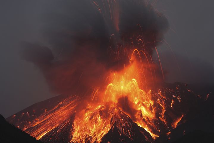 Although rare, a supervolcano has the potential to be an extinction event.