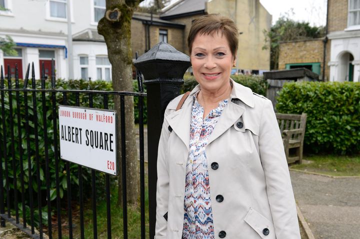 Denise Welch appeared in two episodes of 'EastEnders' last year