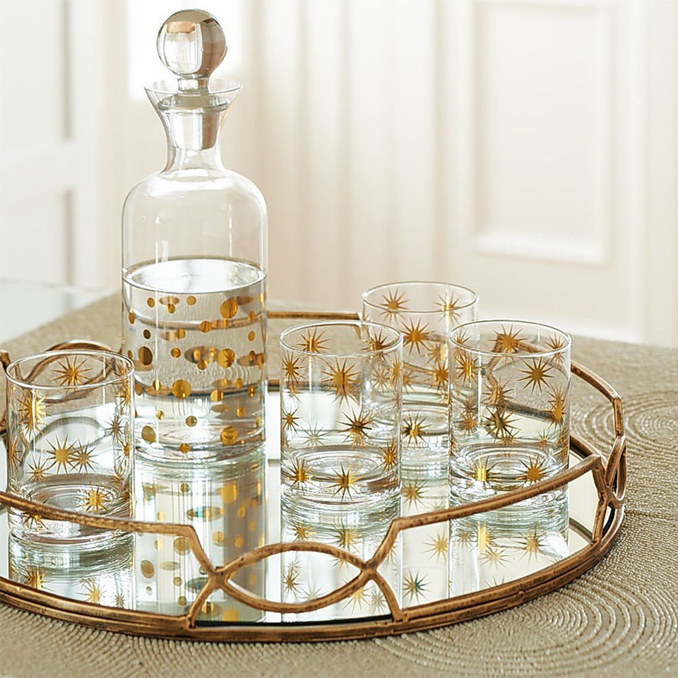 Mirrored Tray