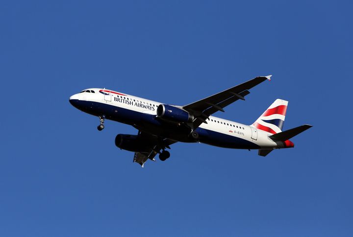 A British Airways plane was originally thought to have been struck by a drone