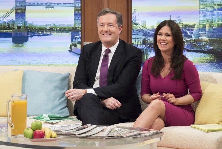 Piers joined the 'Good Morning Britain' team last year