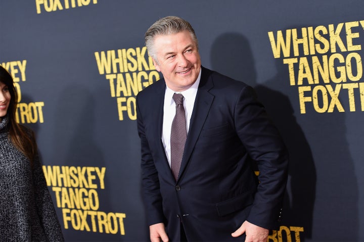Actor Alec Baldwin attends the 'Whiskey Tango Foxtrot' world premiere at AMC Loews Lincoln Square 13 theater on March 1, 2016 in NYC.