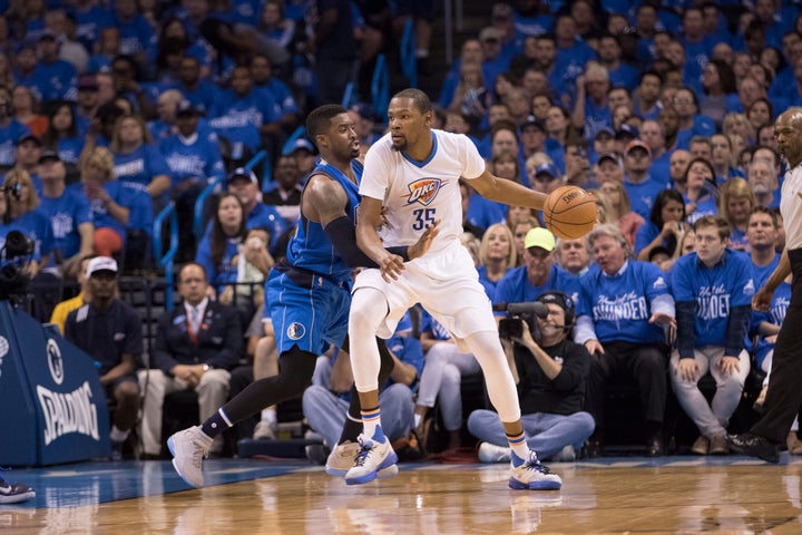 Over the past two seasons, the Thunder has fared far better when Durant scored 40-plus than when Westbrook did.