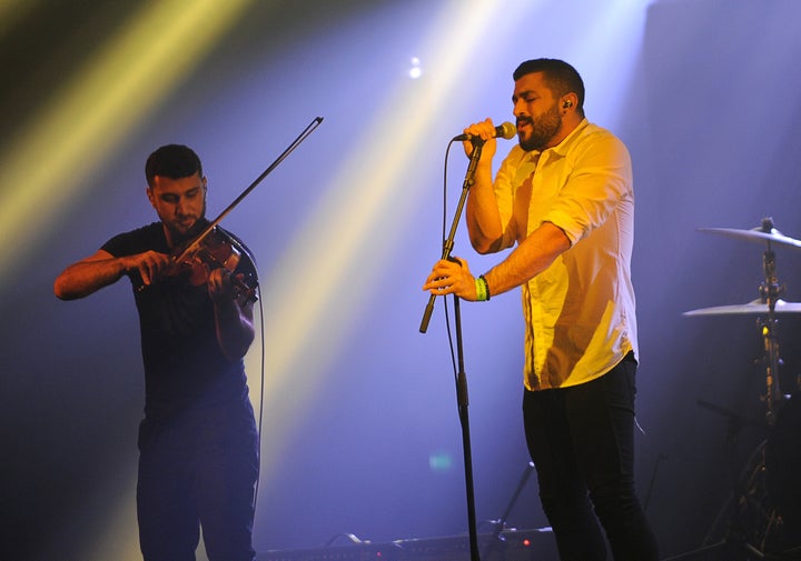 The support Arab LGBT youth gives Mashrou Leila “a sense of purpose that’s not like anything else,” band members say.