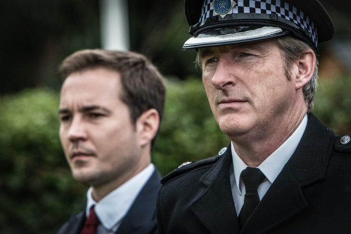 <strong>Steve Arnott and his mentor DS Hastings were back in harmony by the time the credits rolled, but it was a testing time for both</strong>