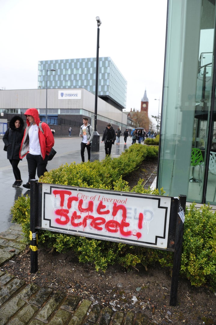 <strong>The mayor of Liverpool said that he would look into getting the name changed.</strong>