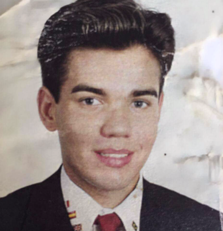 Alves before he went under the knife
