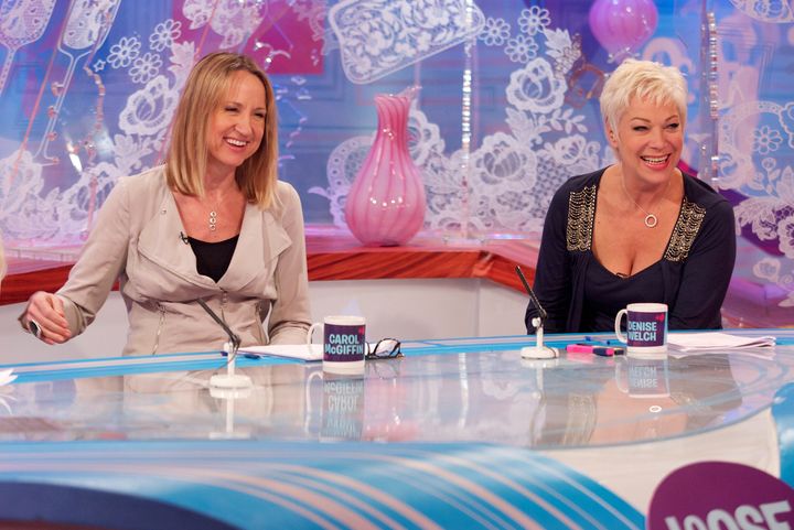 Denise was on the 'Loose Women' panel from 2005 to 2013