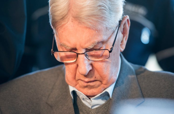 Reinhold Hanning, a former Nazi SS officer who worked in the Auschwitz death camp, apologized to victims and said he regretted his actions in court Friday.