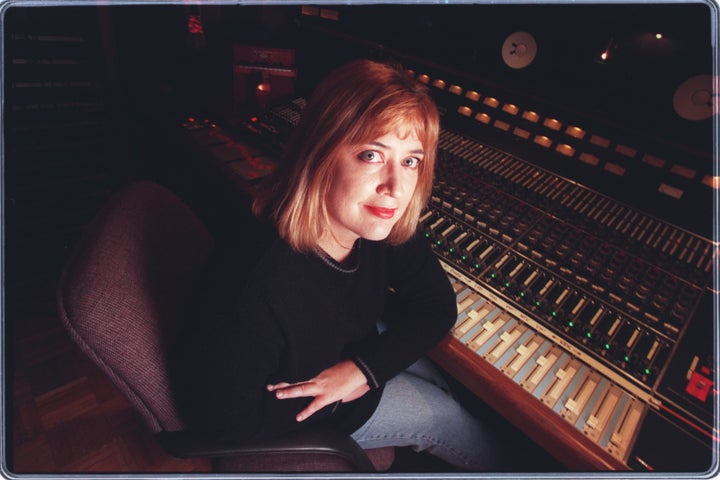 Producer Sylvia Massy in the studio at Sound City in Van Nuys, March 1997.