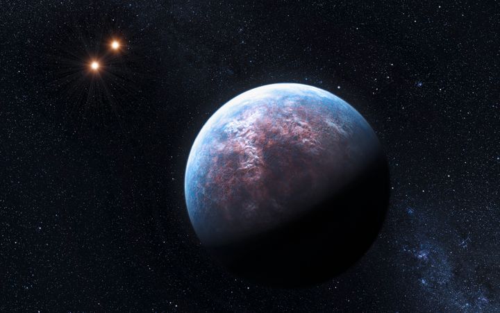 An exoplanet 6 times the Earth-size circulating around its low-mass host star.