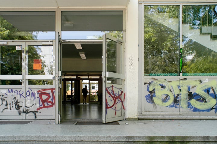 File photo of a secondary school in Germany