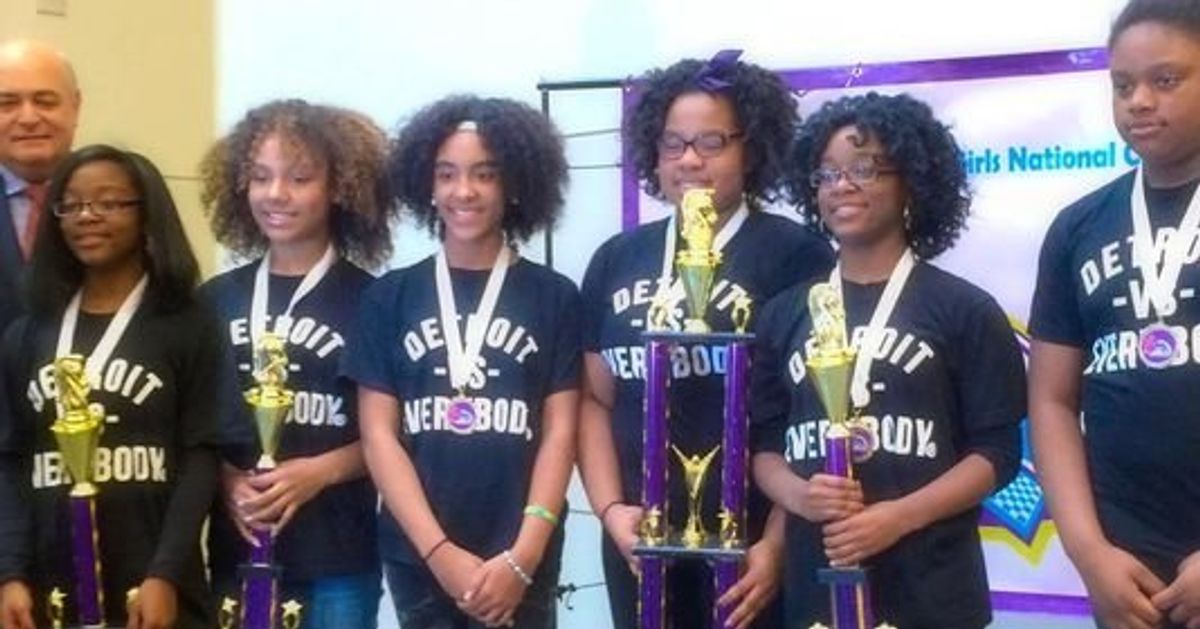 Chess team at Detroit Renaissance High School wins national championship