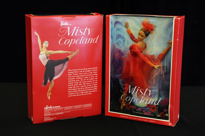 The Misty Copeland Barbie doll can actually move ... a whole lot!