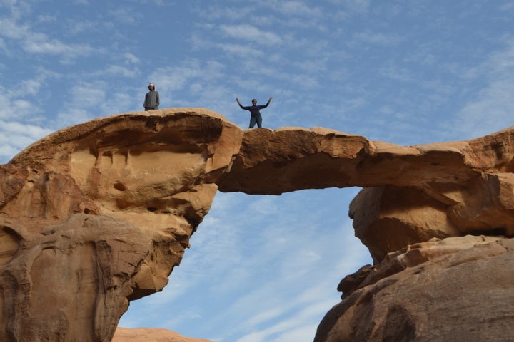 Nicole at Wadi Rum in Jordan.