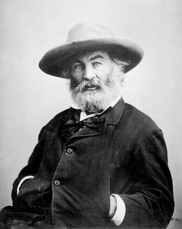 American poet Walt Whitman lived from 1819 to 1892.