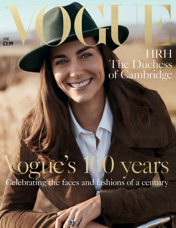Kate on the cover of Vogue magazine