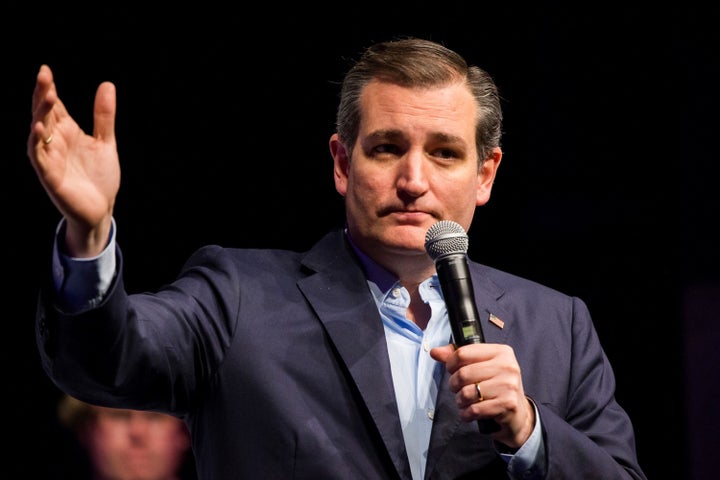 Ted Cruz refused to say whether he would support Donald Trump as the Republican nominee. 