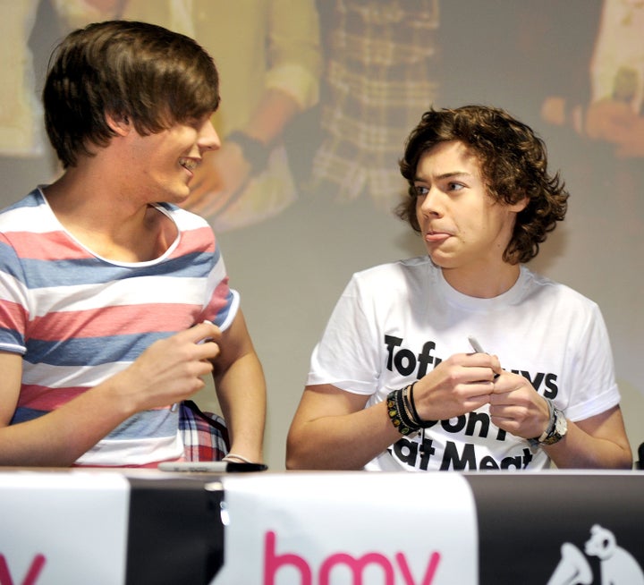 Louis and Harry were once great mates