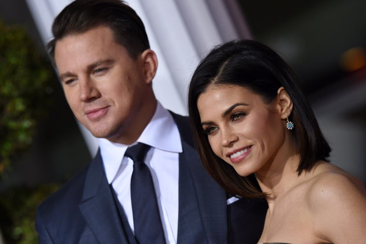 Actors Channing Tatum and Jenna Dewan-Tatum.