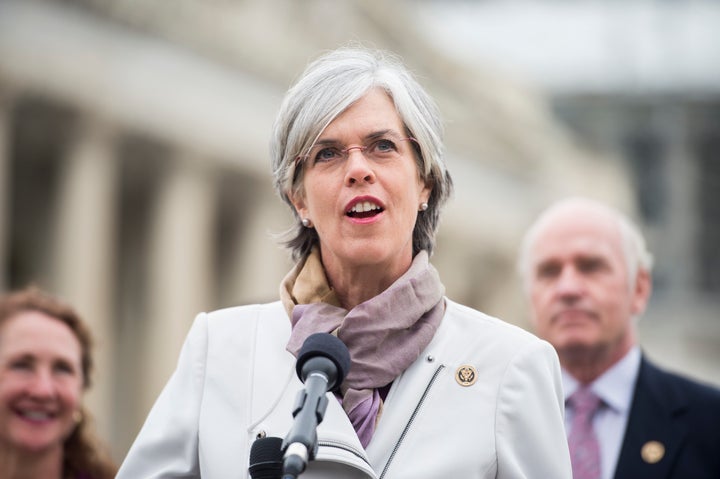 Rep. Katherine Clark (D-Mass.) is going after religious colleges that try to make life harder for LGBT students.