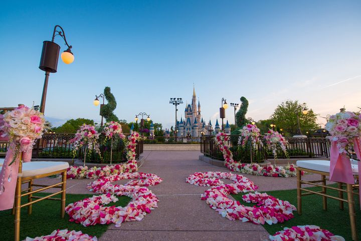Couples can now get married at Walt Disney World's East Plaza Garden.