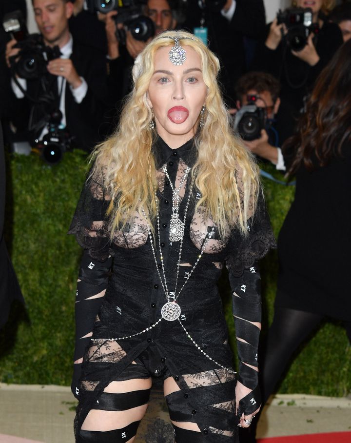 Madonna was typically daring at the Met Gala