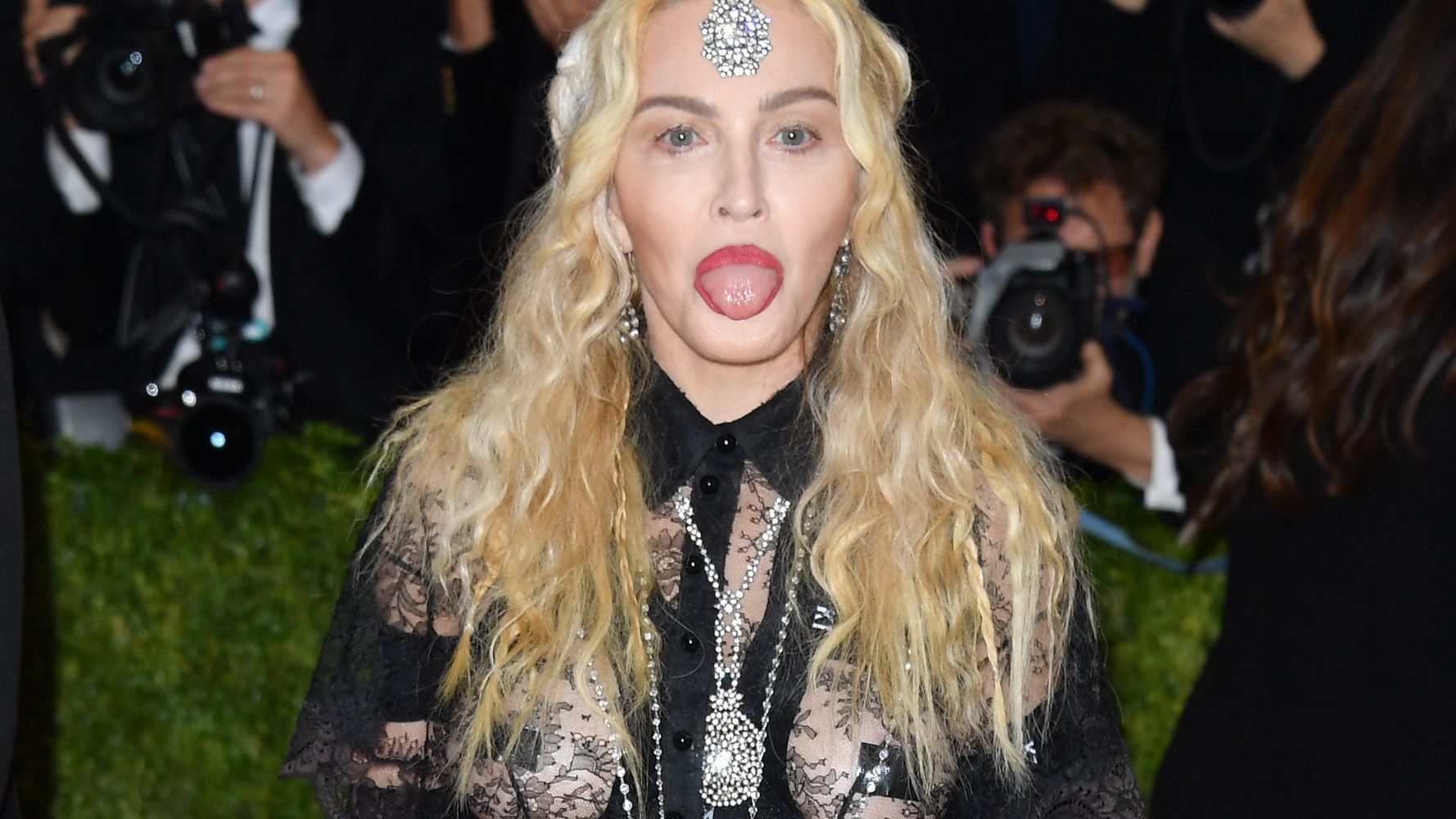 Madonna's Met Gala Dress Left Her Very Exposed On The Red Carpet | HuffPost  UK Entertainment