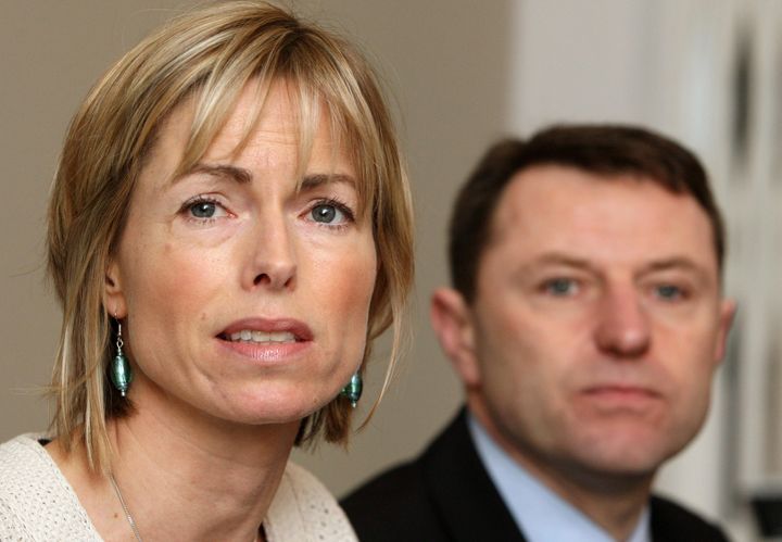 Kate and Gerry McCann have vowed to never give up searching for their daughter 
