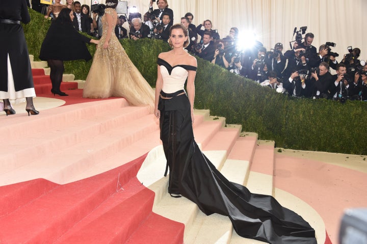 Emma Watson's Met Gala dress was made from plastic bottles for the Green  Carpet Challenge