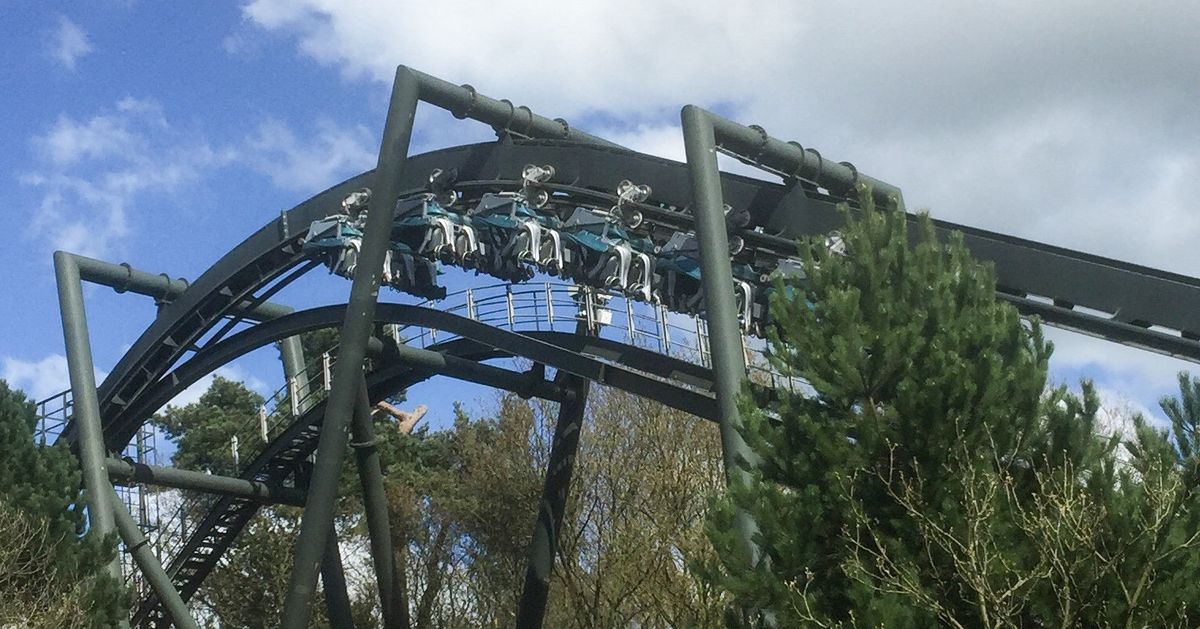 Alton Towers Galactica Leaves Passengers Dangling In The Air