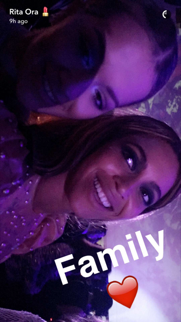 Rita Ora and Bey are all smiles at the Met Gala. 