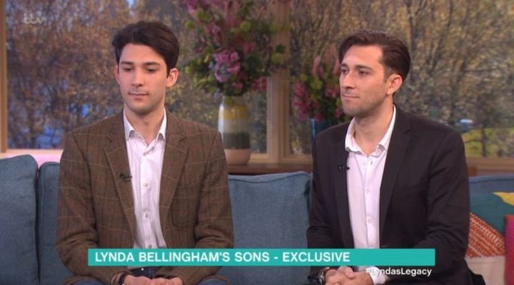 Robbie and Michael Peluso appeared on 'This Morning'