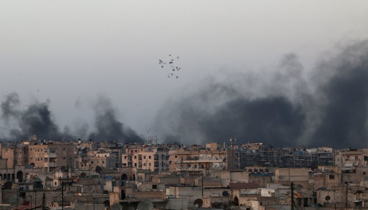 Another Aleppo hospital was hit on Tuesday. 