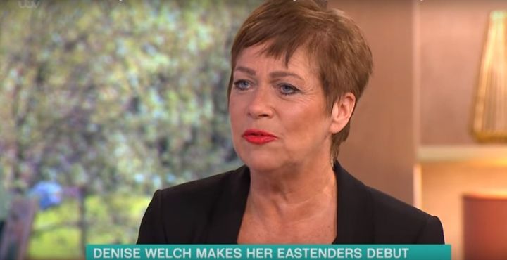 <strong>Denise Welch appeared on 'This Morning'</strong>