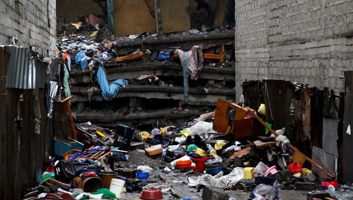 The building's collapse was the latest disaster in a fast-expanding African city scrambling to build homes fast eno