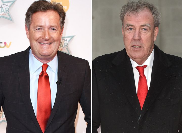 Piers Morgan and Jeremy Clarkson