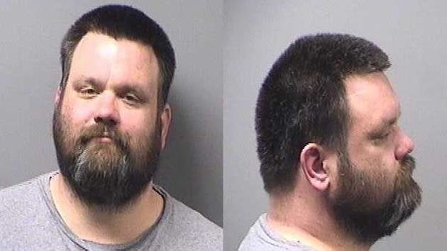 Michael Merichko, 39, was arrested by police in Bradley, Illinois on Monday for disorderly conduct at a Target store.