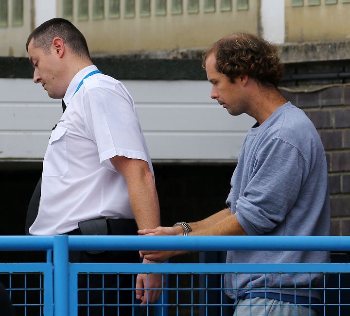 Matthew Daley at an earlier court appearance; Daley is said to be claiming self-defence