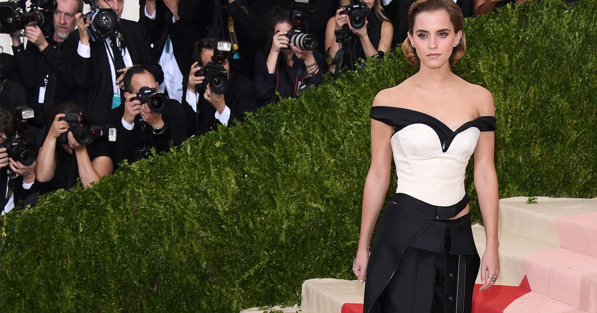 Emma Watson's Met Gala Dress Was Made Of Recycled Plastic Bottles ...