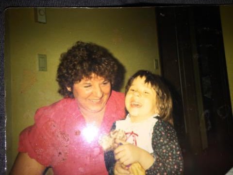 My mother and sister 1986