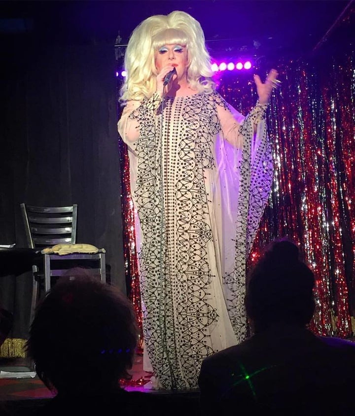 Lady Bunny currently stars in "Trans-jester," now playing in New York. 