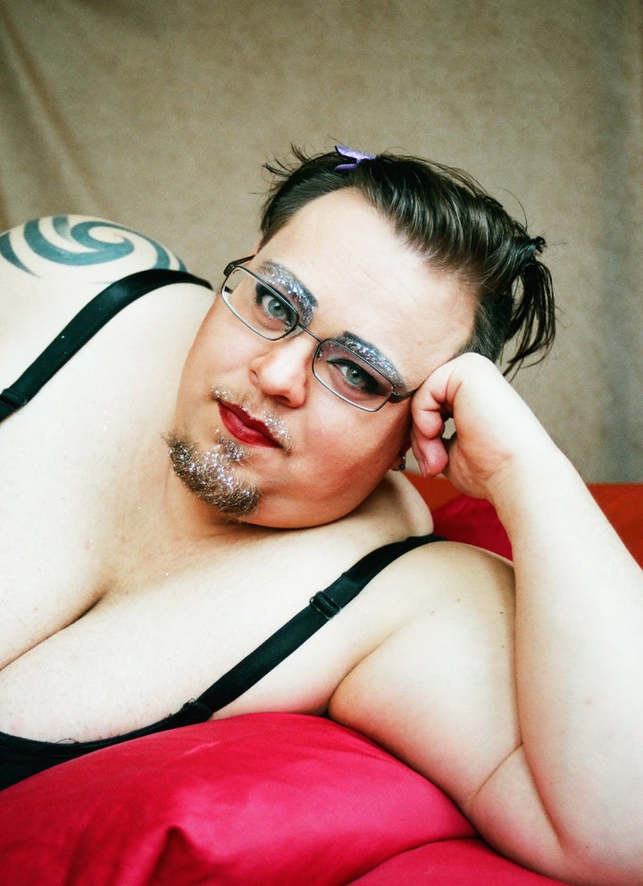 Kay P. Rinha, 31, Berlin, social worker and drag/burlesque performer